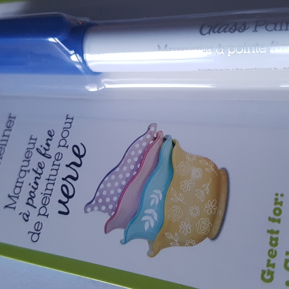 Glass Paint Fineliner Marker 3ml (Light Blue) - Picture 8 of 10